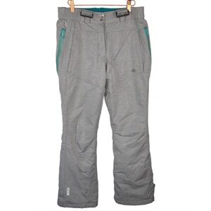 2117 of Sweden Jovattnet Gray & Teal Waterproof Insulated Snow Pants